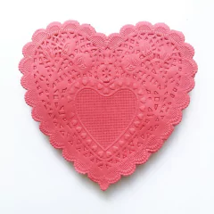 Blondas Corazon 10cms x100und - comprar online