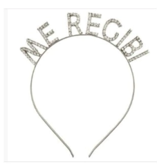 Vincha Me Recibi Strass