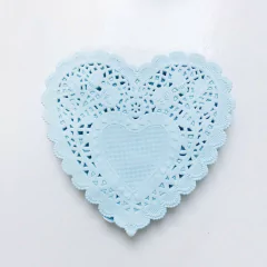 Imagen de Blondas Corazon 10cms x100und
