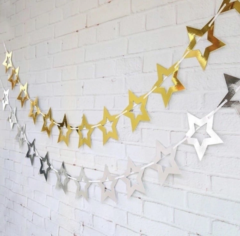 Guirnalda Estrella Calada
