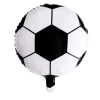 Globo Pelota de Futbol Negra