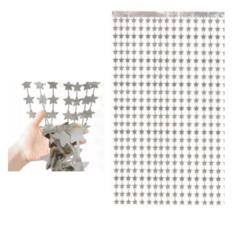 Cortina Estrellas Metalizadas - comprar online