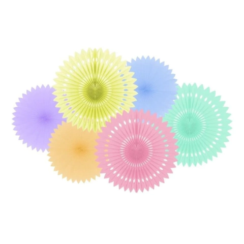 Guirnadal Rosetones Multicolor