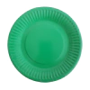 Platos Verde Lisos x8