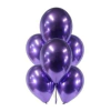 Globos Violeta Cromados x10