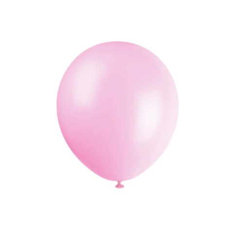 Globo Rosa Perlado 12" x10