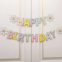 Banderín Happy Birthday