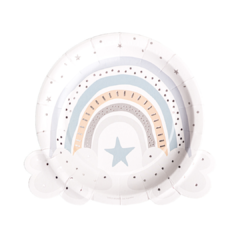 Plato Nordico Arcoiris x8 - comprar online