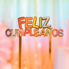 Topper Feliz Cumpleaños