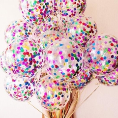 Latex Transp. Confeti X5 - comprar online