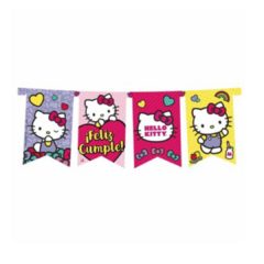 Banderin Feliz Cumple Hello Kitty