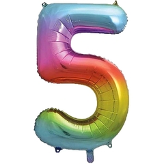 Imagen de Globo Numero Multi 40"