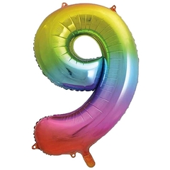 Globo Numero Multi 40" - Paper Deco