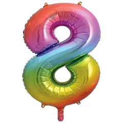 Globo Numero Multi 40" en internet