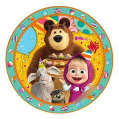 Plato Masha y el Oso x8
