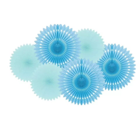 Guirnalda Rosetones Celestes x6