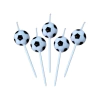 Velas Pelota Futbol x5