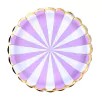 Plato Circo Lila x8