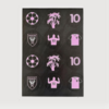 Stickers Inter Miami x12