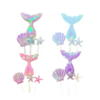 Topper sirena lentejuelas