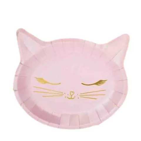 Plato Gatito x10