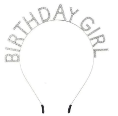 Vincha "Birthday Girl" Strass en internet