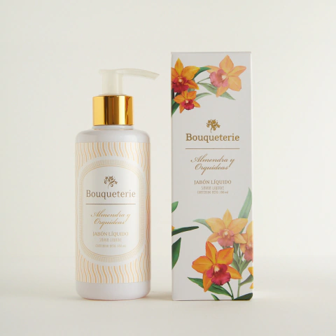 Jabón líquido Almendra & Orquídeas
