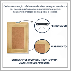 Quadro Decorativo One Piece Wanted Sanji na internet
