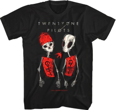 Camiseta Twenty One pilots 100% Algodão Premium - comprar online