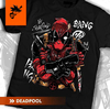 Camiseta Deadpool 100% Algodão - comprar online