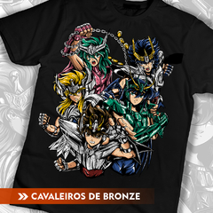 Camiseta Anime Cavaleiros do Zodíacos - comprar online