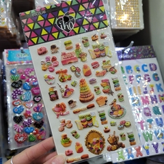 Stickers 8x25 / 9x21 Puffy