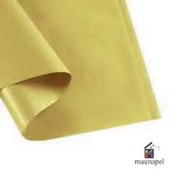 Papel Barrilete METALIZADO Color Dorado