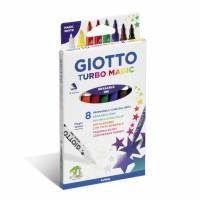 Marcadores Giotto Turbo Magic X 8u