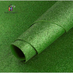 Goma Eva Glitter 40x60cm - Color Verde Oscuro