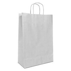 Bolsa Blanca Con Manija Kp2 16x25 Por Unidad