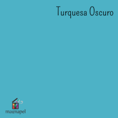 Cartulina Turquesa Oscuro Por Unidad