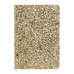 Cuaderno A5 Super Glitter Dorado - comprar online