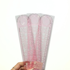 Regla Con Lupa Y Letrografo 20cm Ibicraft