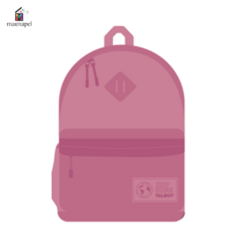 Mochila Talbot Lisa Rosa 43.5cm Por Unidad