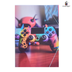Carpeta 3 Solapas Con Elastico Nro 5 Onix Joystick