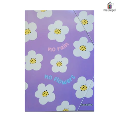 Carpeta 3 Solapas Con Elastico Nro 5 Asamblea Flores