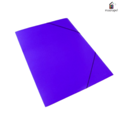 Carpeta 3 Solapas Con Elastico Nro 5 COLOR Violeta - comprar online