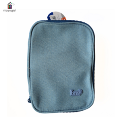 Cartuchera 1 Piso 100 Làpices Brw Jean Azul - Magnapel