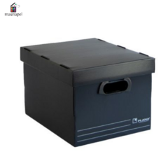 Caja Archivo Con Tapa Cod.804 Negro