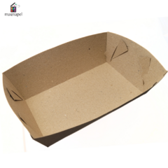 Bandeja Made Marron Mediana 18x11x7cm Por Unidad
