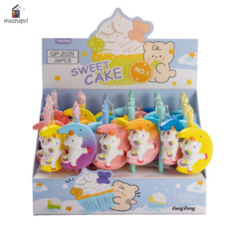 Boligrafo Con Colgante Unicornio Y Luna