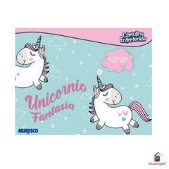 Block Nro 5 Fantasía Muresco Unicornio