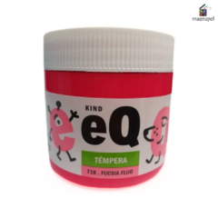 Tempera EQ 200cc Color Fucsia Flúo