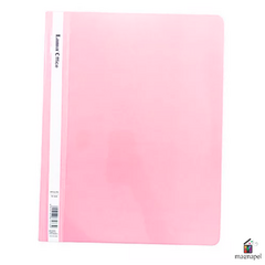 Carpeta Tapa Transparente A4 PASTEL Rosa